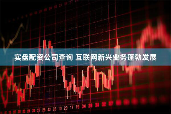 实盘配资公司查询 互联网新兴业务蓬勃发展