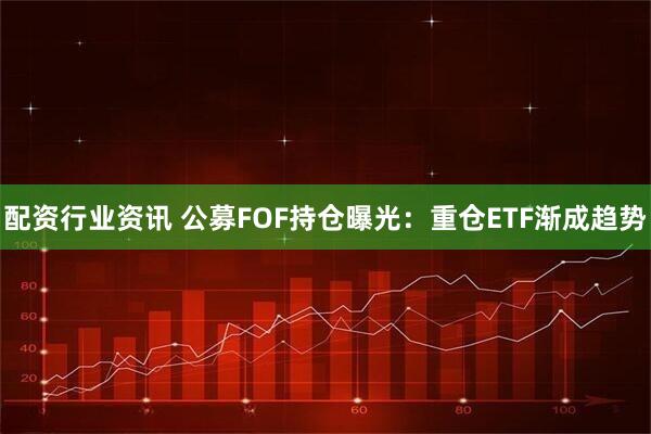 配资行业资讯 公募FOF持仓曝光：重仓ETF渐成趋势